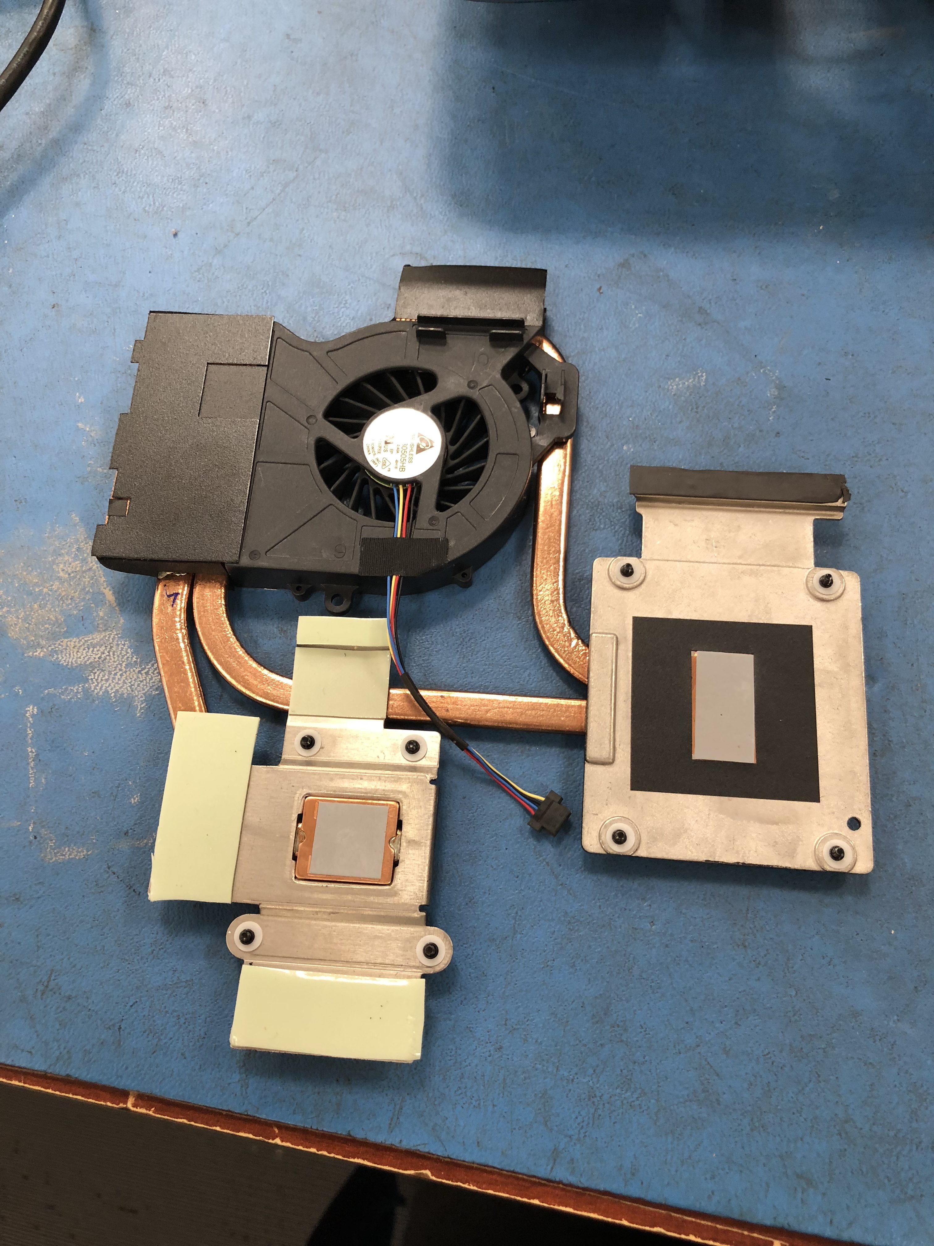 Laptop CPU Cooler Repair
